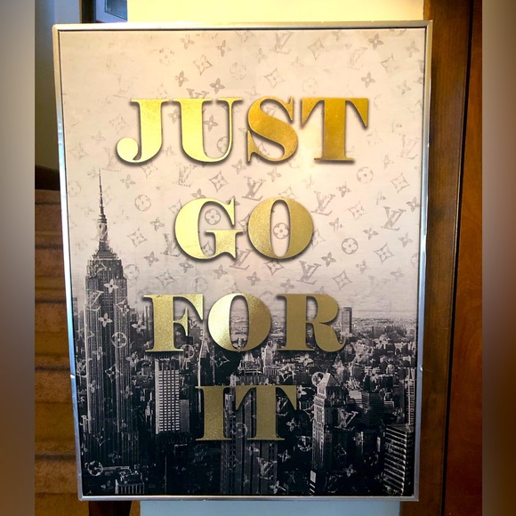 Other - Fashion picture “Just Go For It”
Size 24 L by 18 W